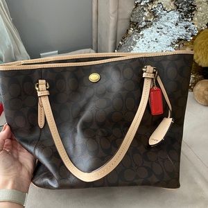 Coach Zip Closure Tote